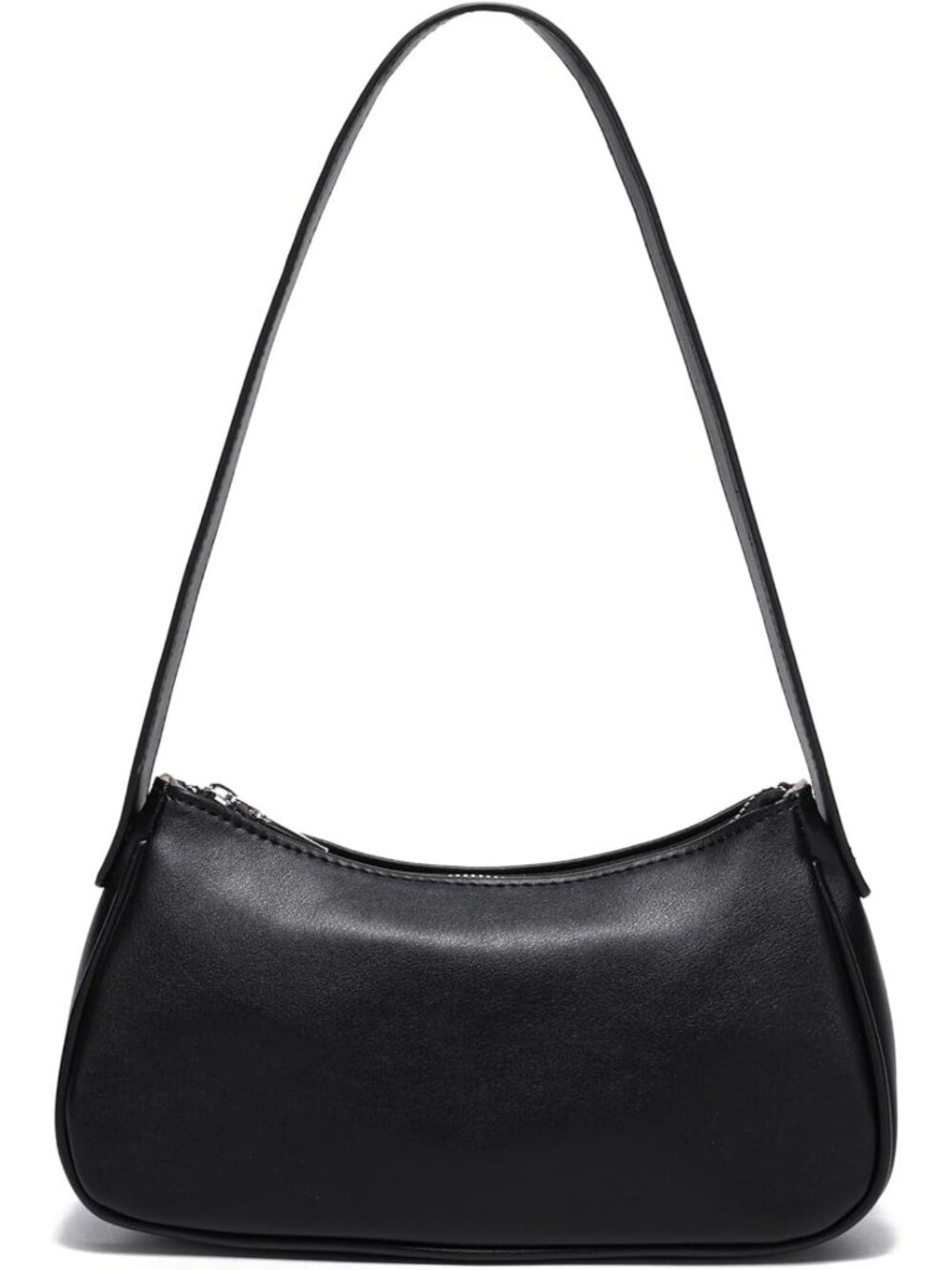 Trendy Mini Shoulder Bag for Women | Cute Vegan Leather Y2K Crescent Clutch